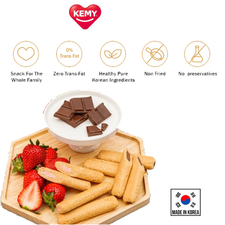 KEMY Premium Baked Grain Crispy Roll 21 (12m+) (150g/80g)