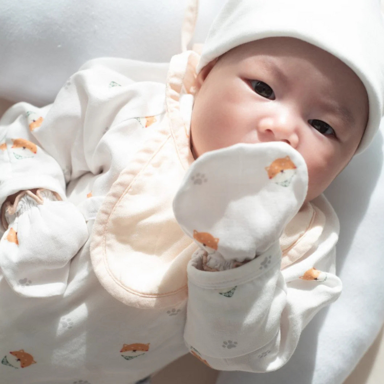 Granny Ben TENCEL Muslin Baby Mittens & Socks