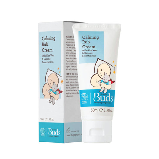 Buds Soothing Organics Calming Rub Cream 50ML (Tube)