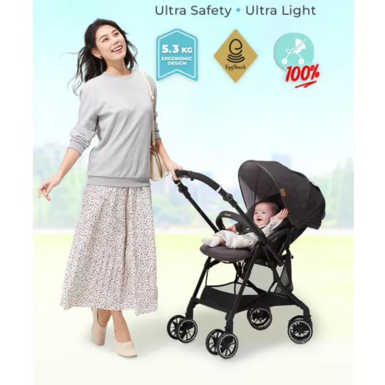 [Pre-Order] Combi Baby Sugocal α Compact Stroller | Applicable Age: 1-36 Months (15kg)