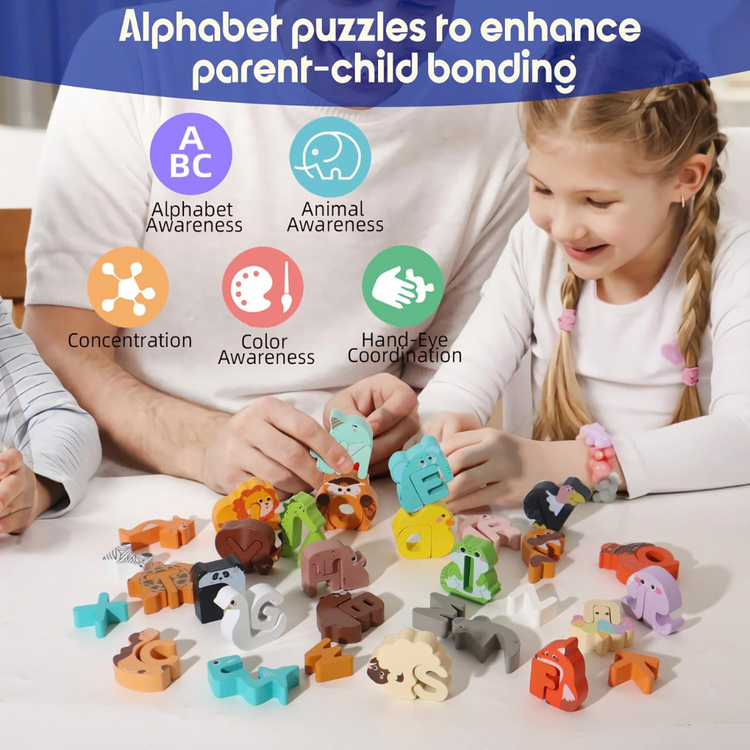 Gaabi Alphabet Creative Puzzle 3yrs+