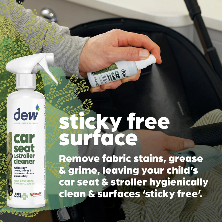 Dew Car Seat & Stroller Cleaner (65ml/500ml)