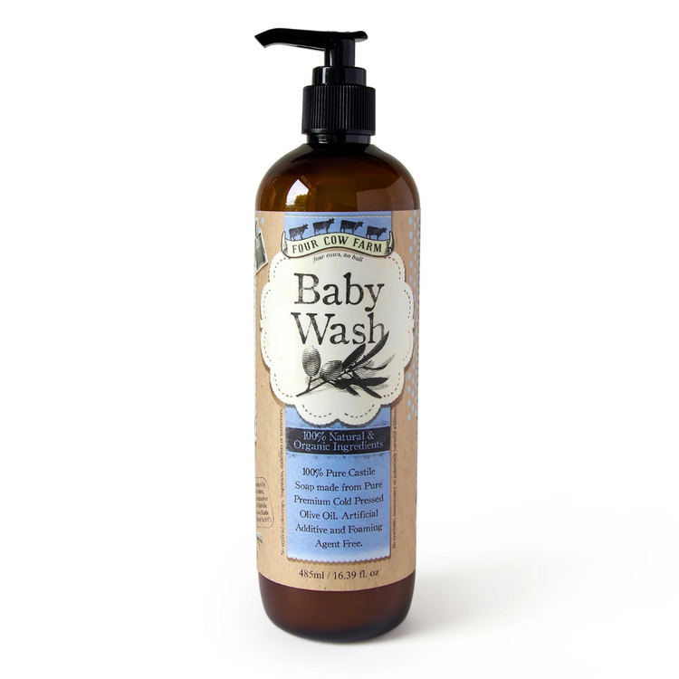 Four Cow Farm Pure Castile Baby Wash