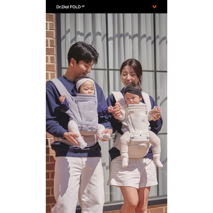 I-Angel DR.DIAL FOLD Air All-In-One Hipseat Baby Carrier ( 30days old baby ~ 36month )