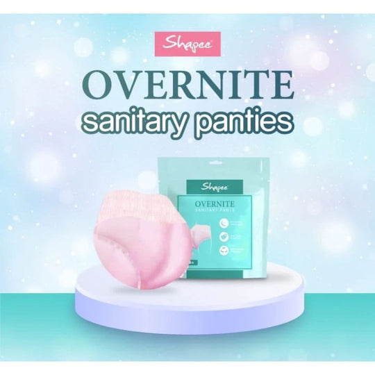 Shapee Overnite Sanitary Panties 3Pc (S-M, L-XL)