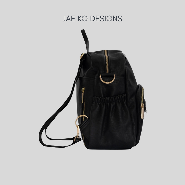 Jae Ko Original Diaper Bag - Pebble (Black)