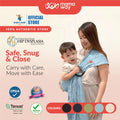 Mamaway Baby Ring Sling - Solid Linen | Adjustable Baby Carrier | Penggendong bayi