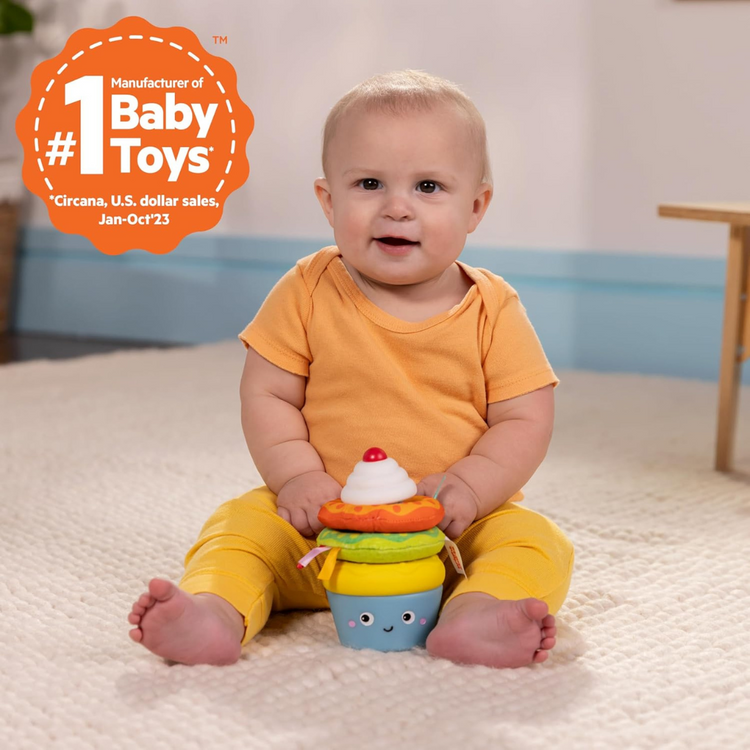 Bright Starts Cupcake Tower (6m+)