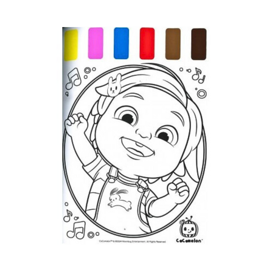 Elm Cocomelon - Paint with Water Books