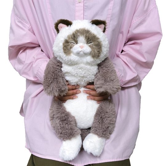 Sunlemon 1263 Ragdoll Gbyr - Lying Cat Sleeping Face Stuffed Toy M