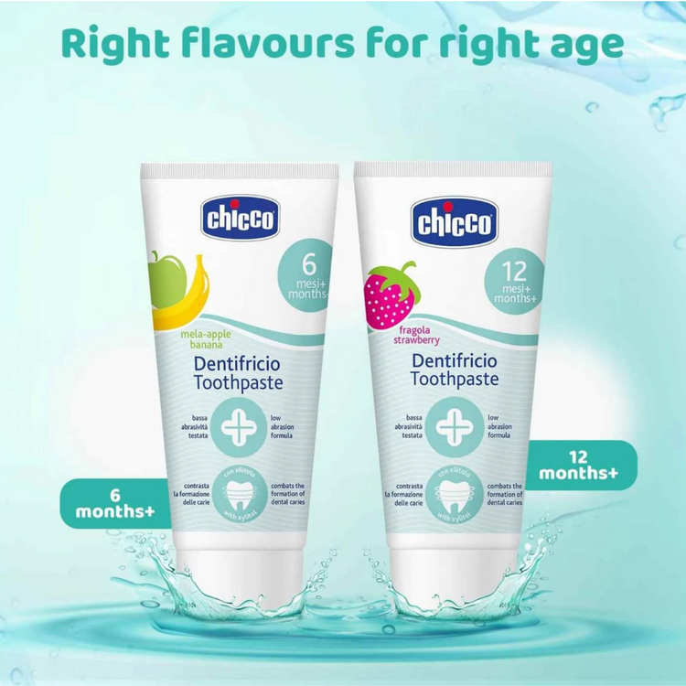 Chicco Baby Toothpaste With Fluoride - 50ml