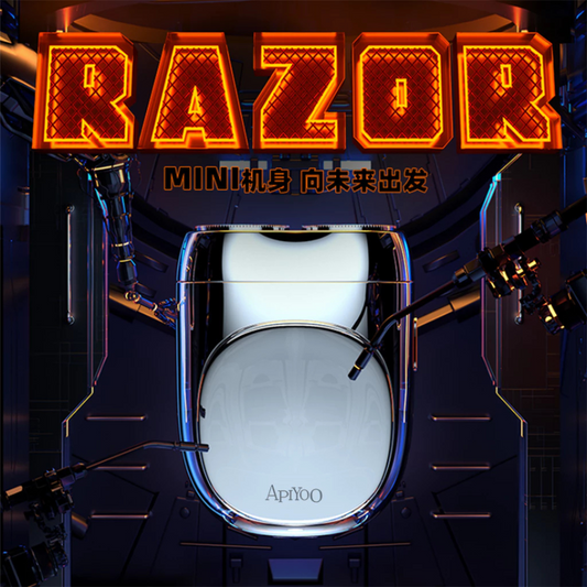 ApiYoo Ti Double Head Shaver Portable