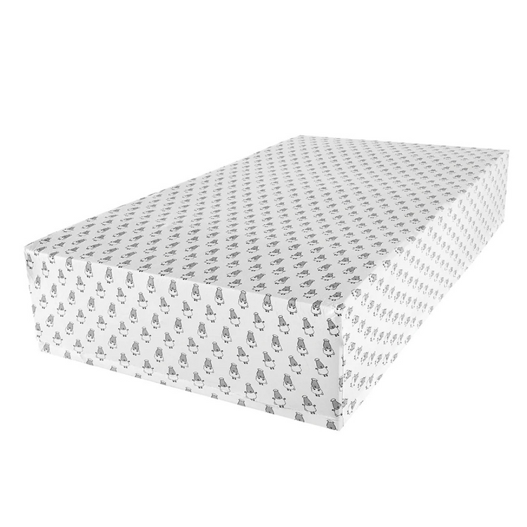 Baa Baa Sheepz Mattress Sheet - Small Sheepz ( 60 x 120 cm / 70 x 140 cm )