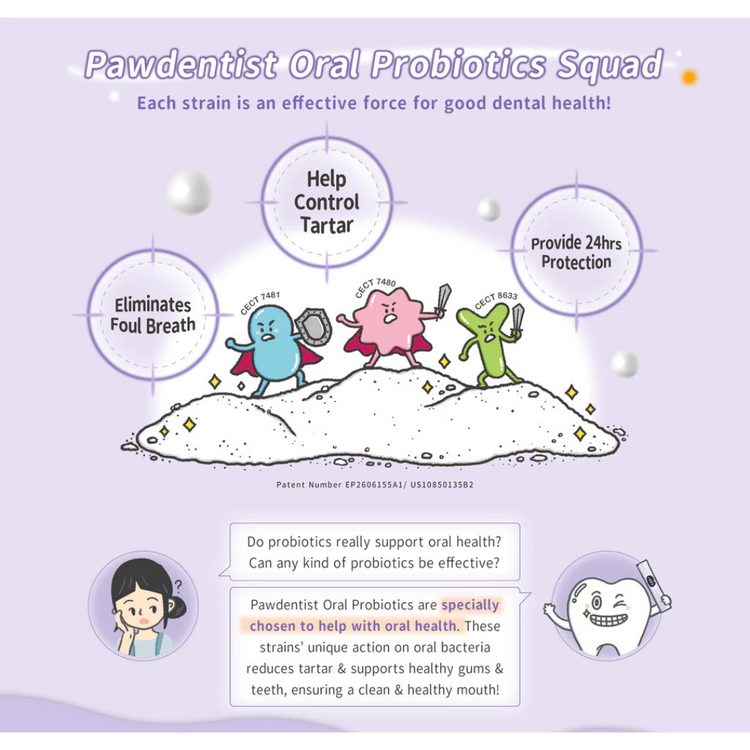 Maoup Pawdentist Pet Oral Probiotics (20 sachets)