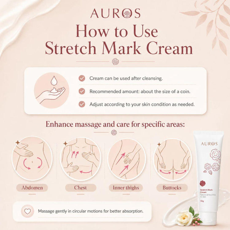 Nootkaherb Stretch Mark Cream 135ml – Pregnancy & Postpartum Moisturising Care