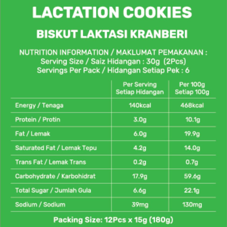 LA+ Lactation Cookies