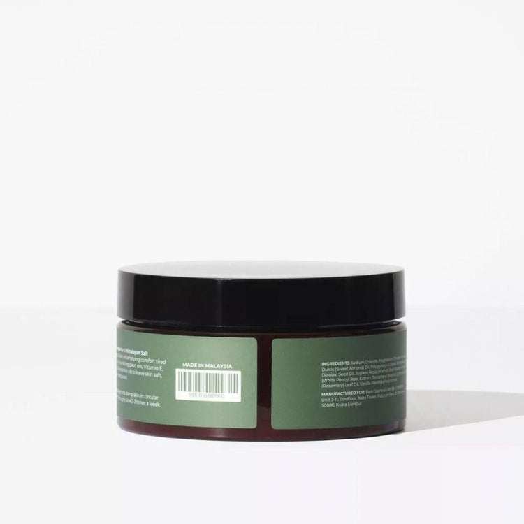 Pop Neutral Magnesium Himalayan Salt Body Scrub - Rosemary & Vanilla (200g)