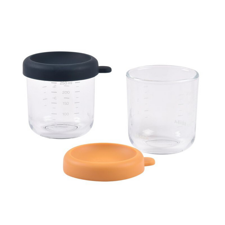 Beaba Glass Containers 250ml (2-pack)
