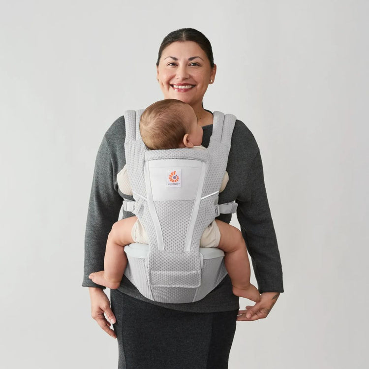 Ergobaby Alta Hipseat Carrier All over, SoftFlex ™Mesh for #1 Airflow Ergonomic Wide cushioned Hipseat 4-48 months