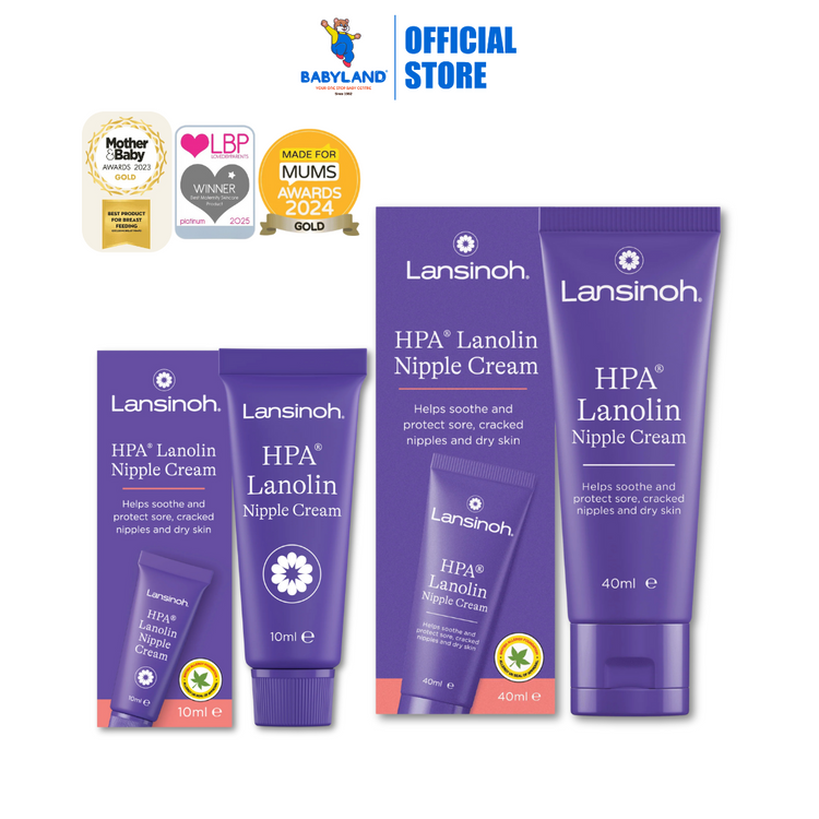Lansinoh HPA Lanolin Nipple Cream (10ml/40ml)
