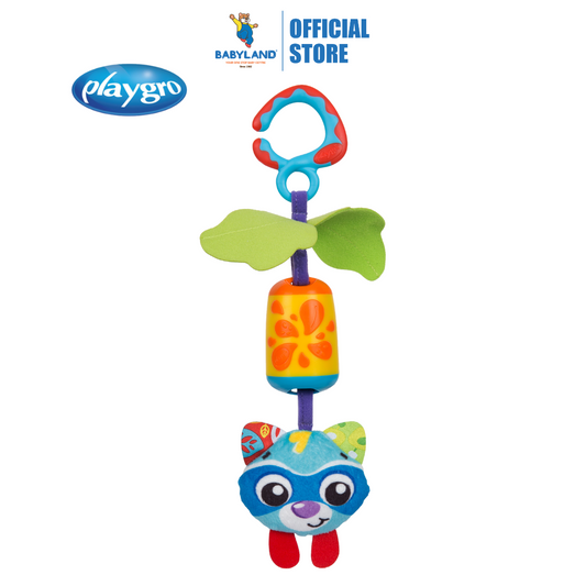 Playgro 0186975 Cheeky Chime Rocky Raccon (0m+)