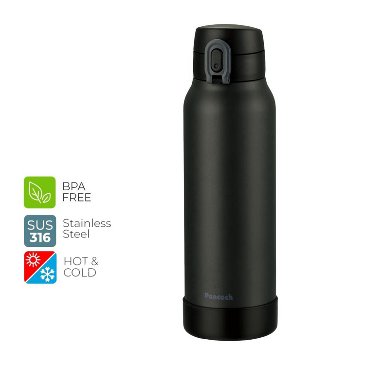 Peacock 800ML SUS316 One Touch Sports Bottle AKE-R81