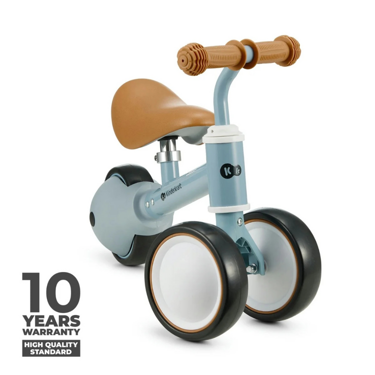 Kinderkraft Balance Bike CUTIE - Blue (1 year up to 25 kg)