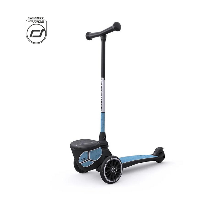 Scoot & Ride Highway Kick 2 Lifestyle - Reflective Steel (2y+)