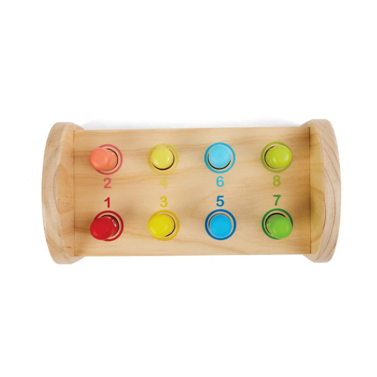 Hape 0529 Bright Bash Hammer Bench Suitable for Age 1-3 Years