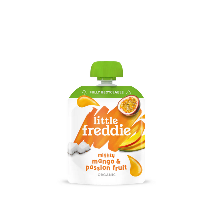 Little Freddie Organic Fruits Pouches (6m+) (90g-100g) - Puree