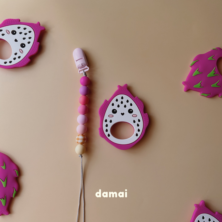 Damai Gigit Teether Set Dragonfruit