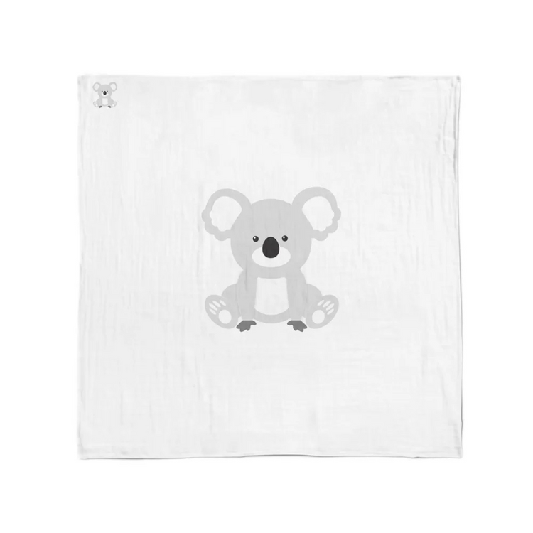 Bubba Blue Aussie Animals ‘Koala’ Muslin Wrap (120x120cm)