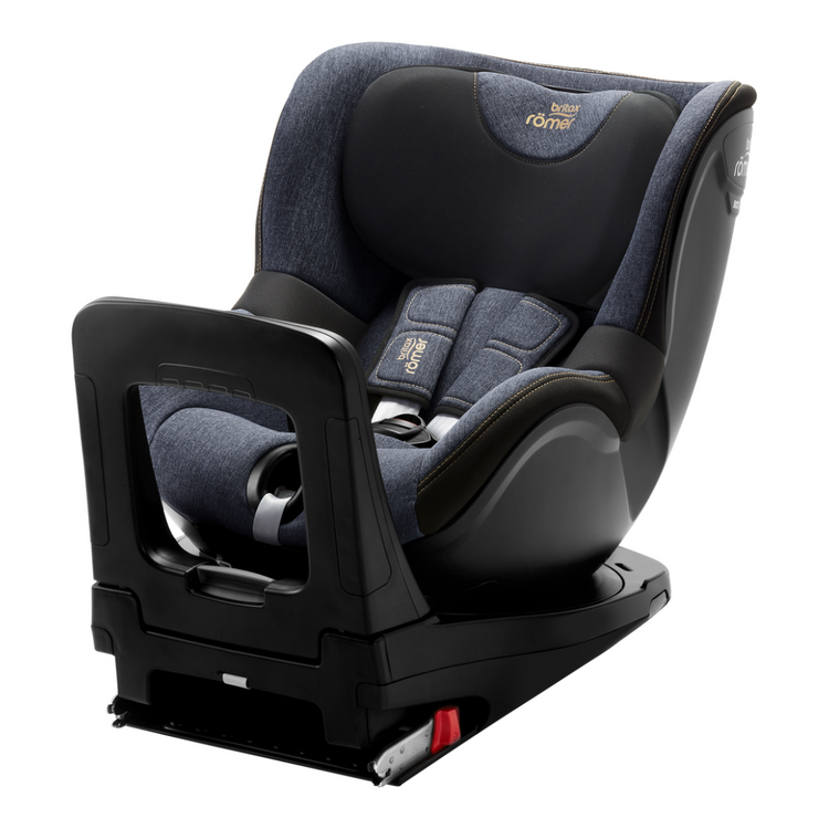 [ Display Unit ] Britax Dualfix i-Size Car Seat - Blue Marble (Birth To 4 Years)