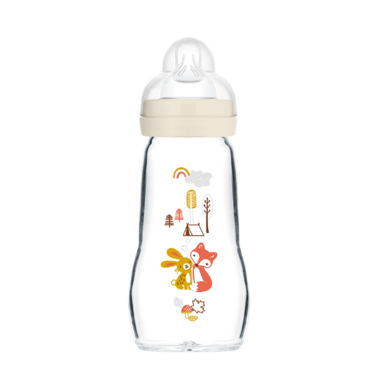 MAM Feel Good Glass Bottle 260ml