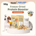 Notti 3-in-1 Protein Booster Freeze-Dried Cubes 50g | Immunity & Muscle Growth Chicken Duck Egg Yolk Dog & Cat