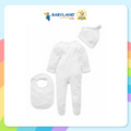 Purebaby Organic 3 Pcs Set Pale Pink Spot - Newborn