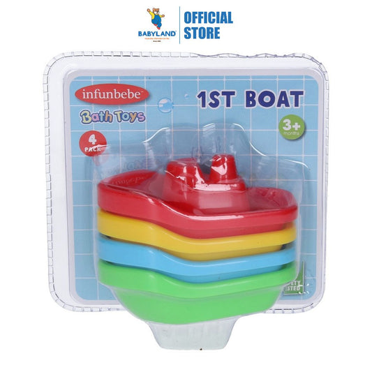 Infunbebe 1st Boat (4Pcs) - Blister