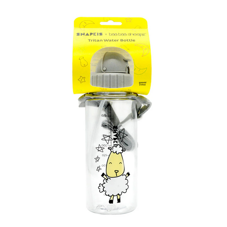 Snapkis X Baa Baa Sheepz Kids Tritan Water Bottle (500ml)