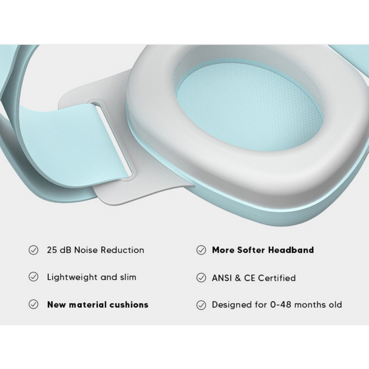 Gaabi Upgraded Earmuff Hearing Protection ( 0-48 Months )