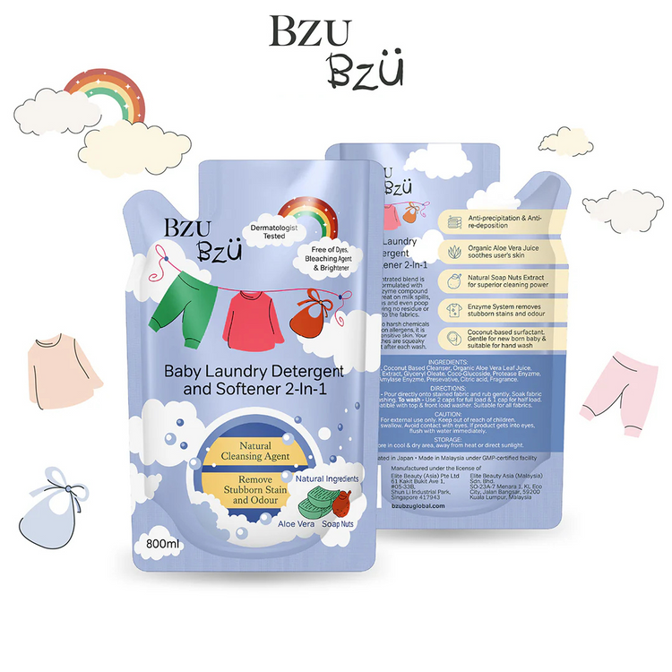 BZU BZU Baby Laundry Detergent & Softener 2-in-1