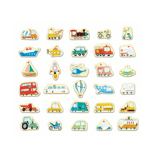 Hape Magnetic Vehicles Set (18-36m)