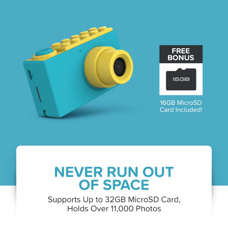 myFirst Camera 2 8MP Underwater Camera Diving IPX8 Waterproof Cute Digital Kids Camera Toys (10ft/3m) Gifts Kids