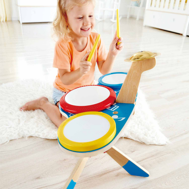 Hape Drum and Cymbal Set (3y+)