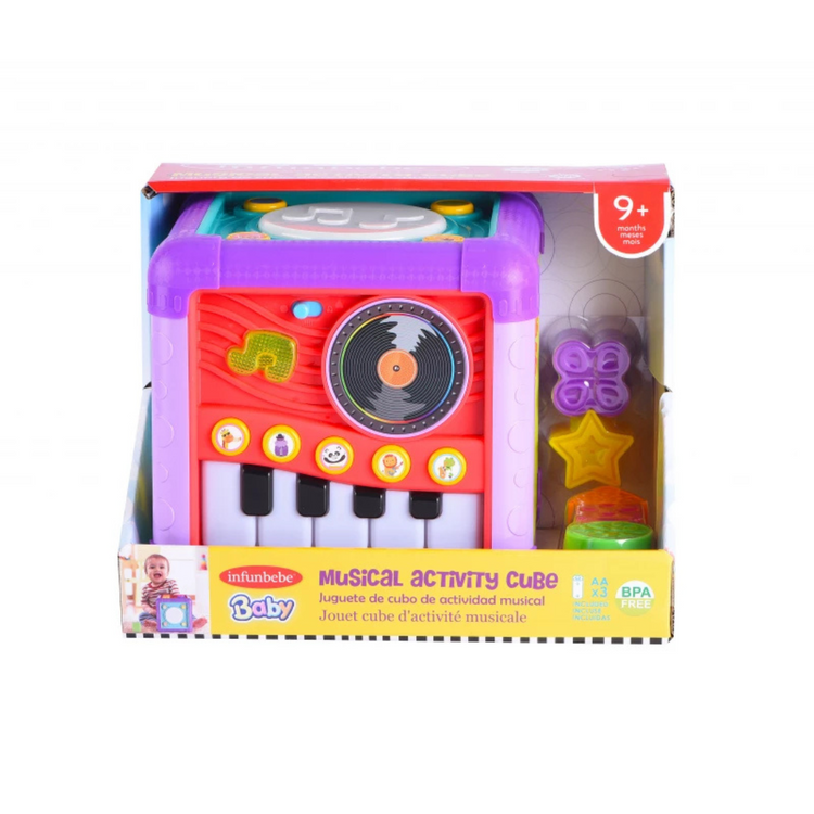 Infunbebe Musical Activity Cube (9+ months)
