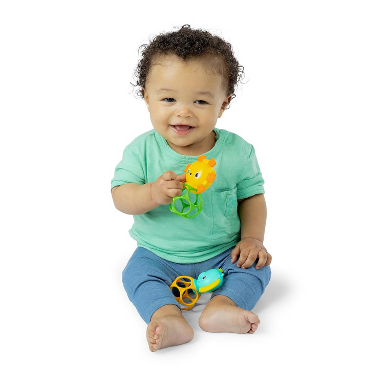 Bright Starts Soother Pals Easy-Grasp Teether Toys (3m+)