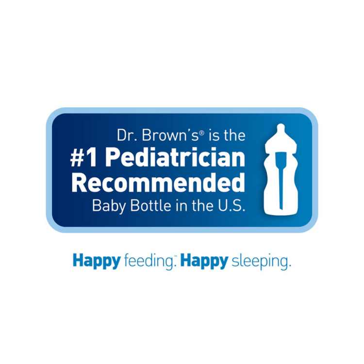 Dr Brown's Anti-Colic Options+ PPSU Wide Neck Bottle 270ml 1Pc - Bird / Level 2 Teat