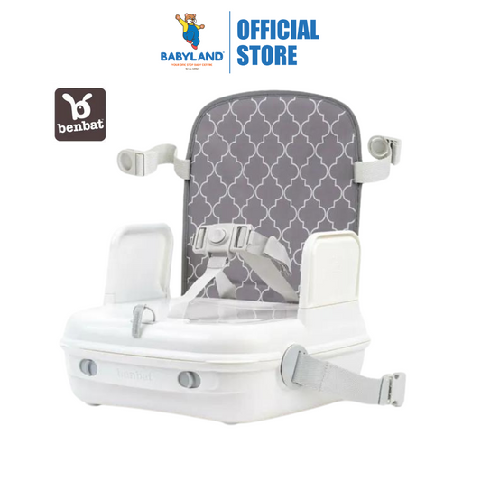 Benbat Yummigo Portable Booster Seat - Grey (Stone Arbor) (9-36m)