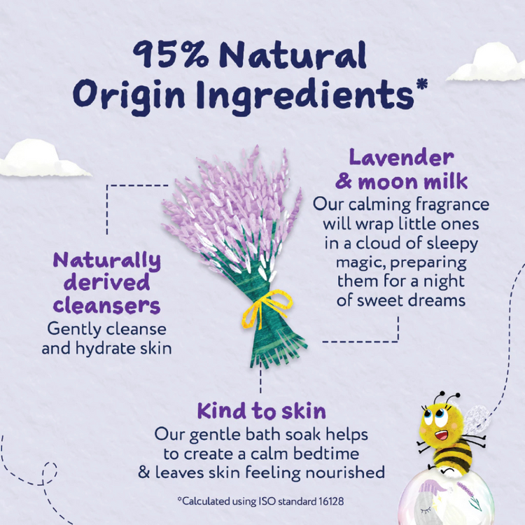 Childs Farm SlumberTime Bath Soak - Lavender & Moon Milk (250ml)