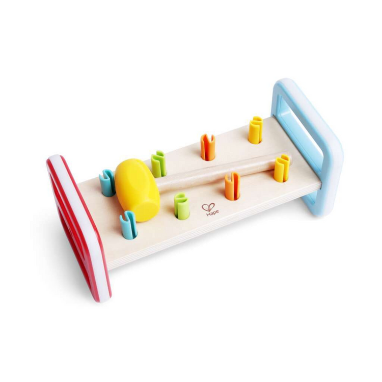 Hape 0506 Rainbow Pounder Activity Toy for 12 month+