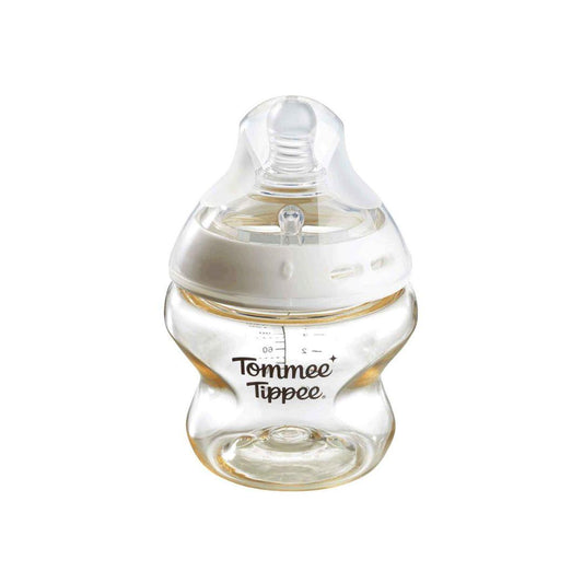 Tommee Tippee Natural Start PPSU Bottle 150ml - Slow Flow Teat, BPA-Free, Silicone Teat
